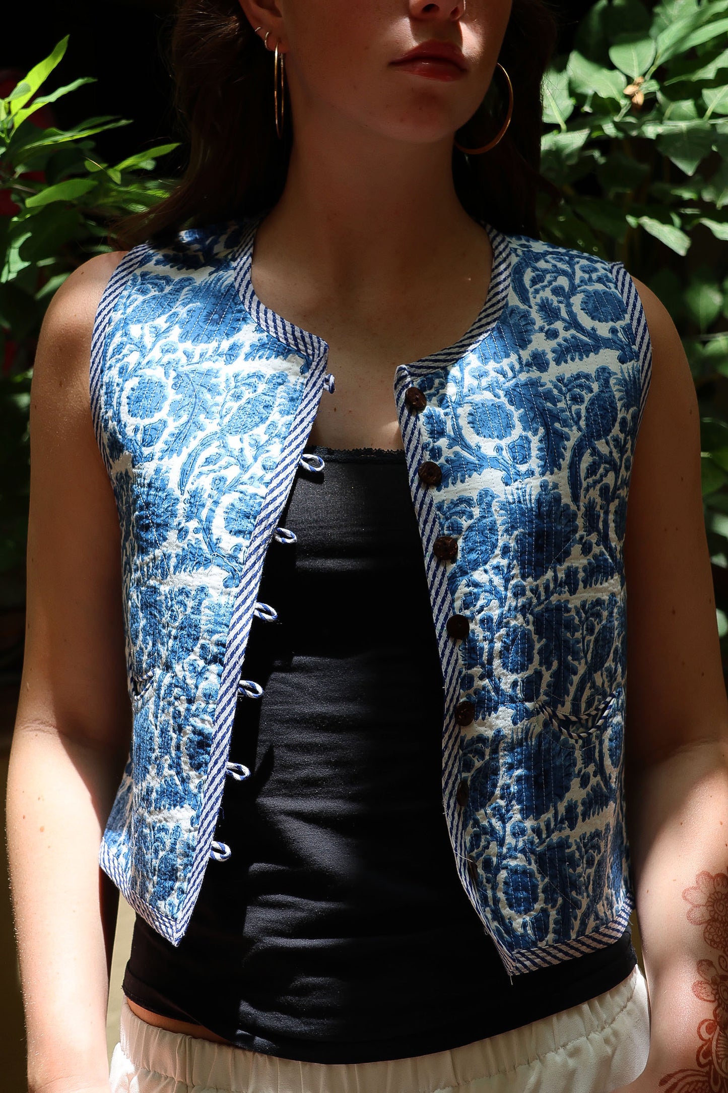 Bluebird Quilted Waistcoat