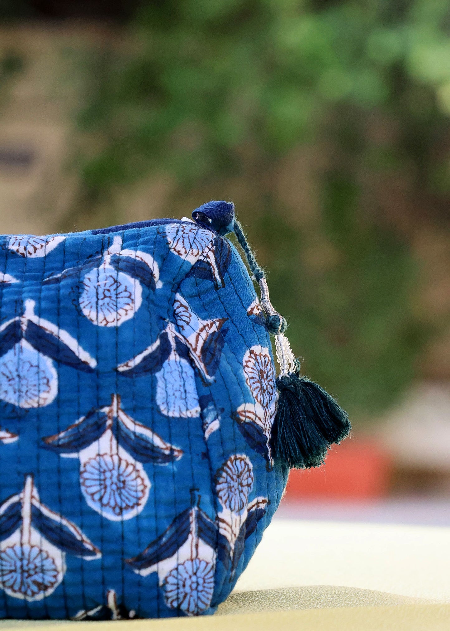 Indigo Bloom Nesting Pouches