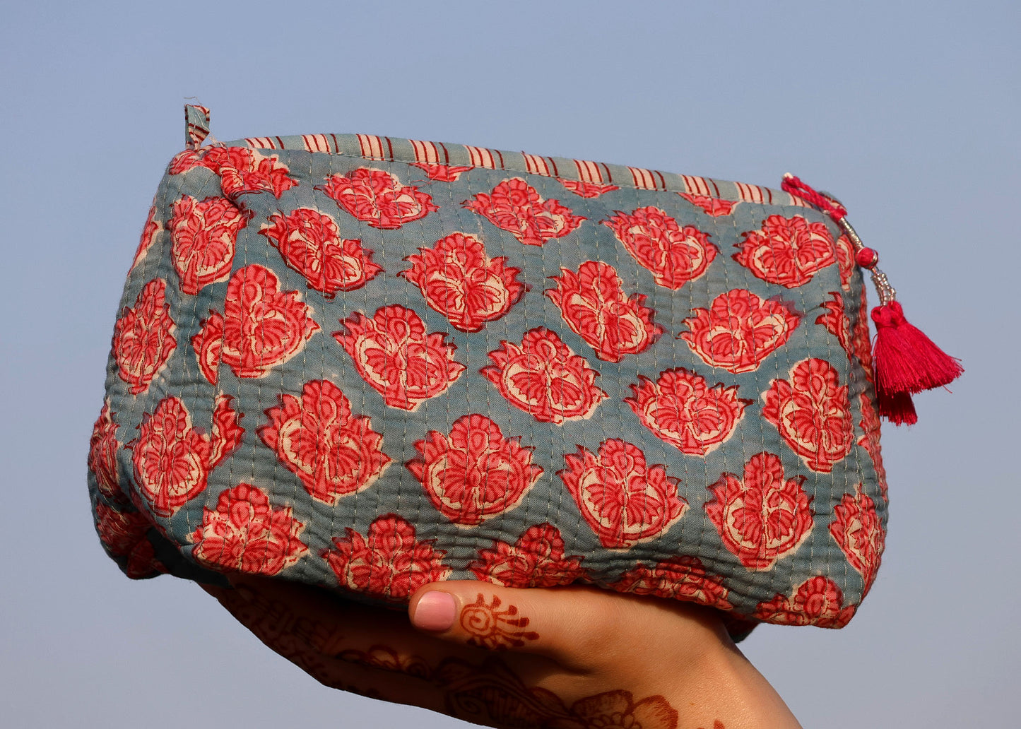 Pink Lotus Nesting Pouch
