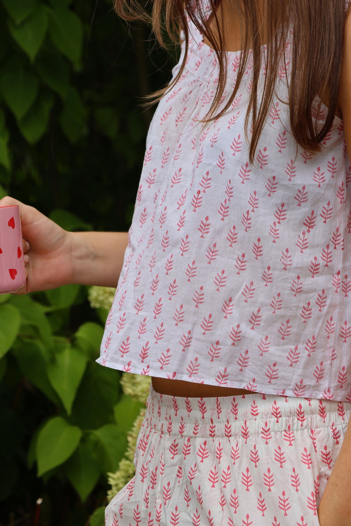 Coral Breeze Pyjama Top - Vest