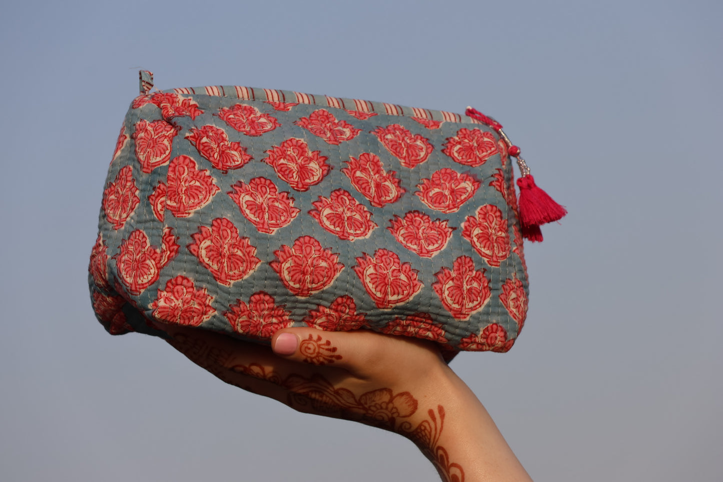 Pink Lotus Nesting Pouch