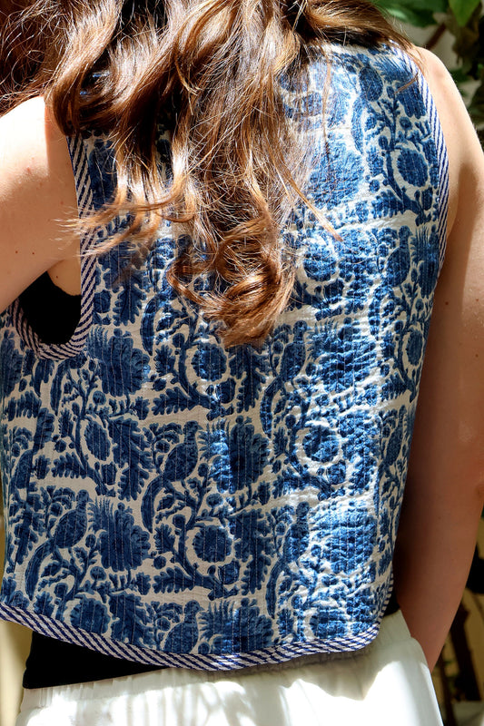 Bluebird Quilted Waistcoat