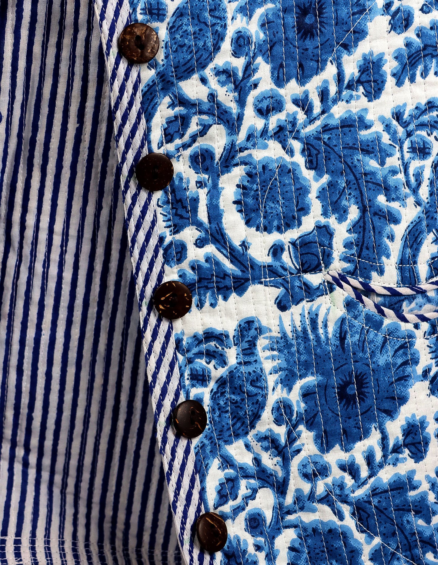 Bluebird Quilted Waistcoat