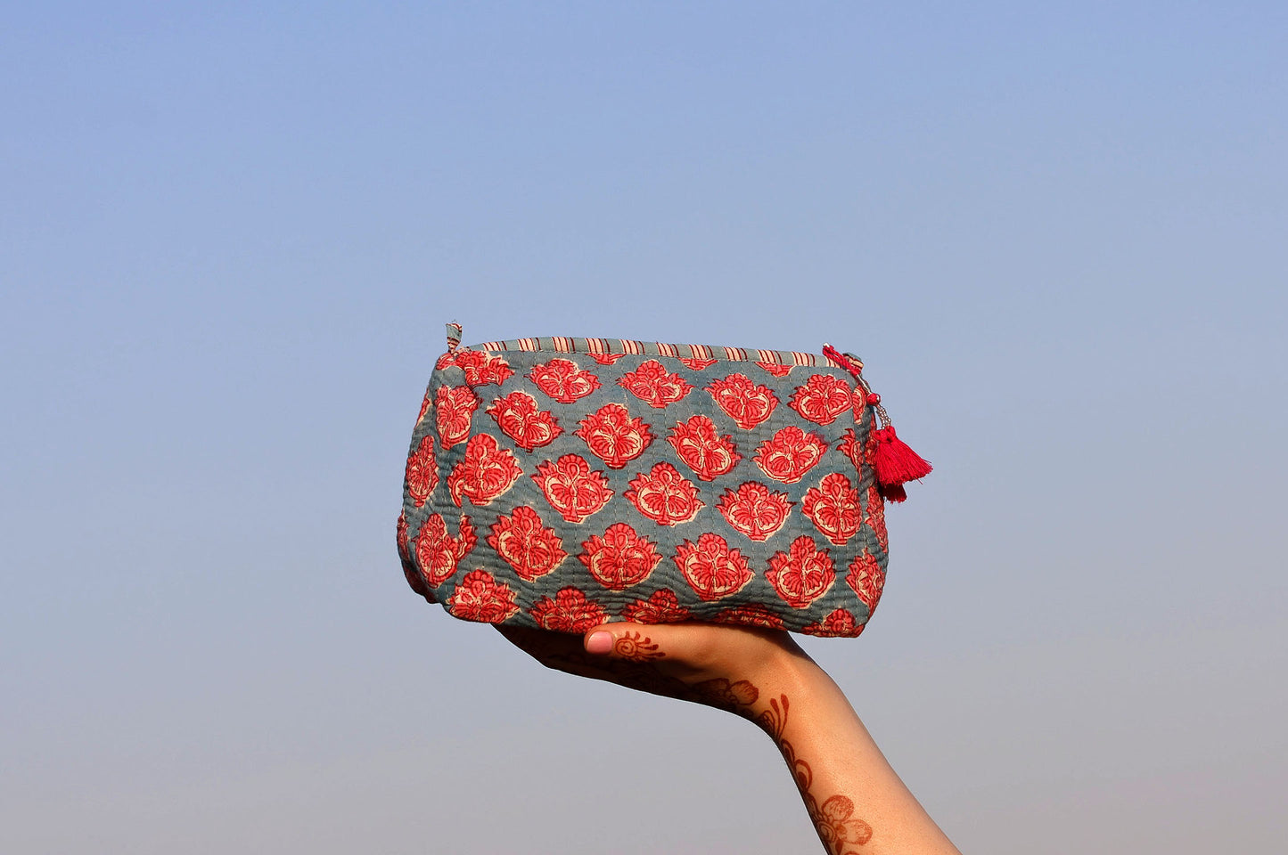 Pink Lotus Nesting Pouch