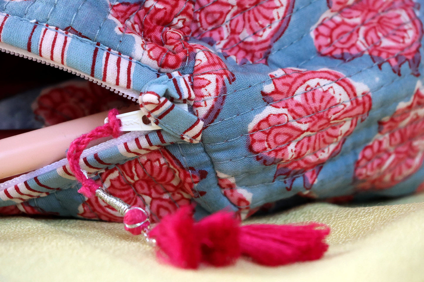 Pink Lotus Nesting Pouch